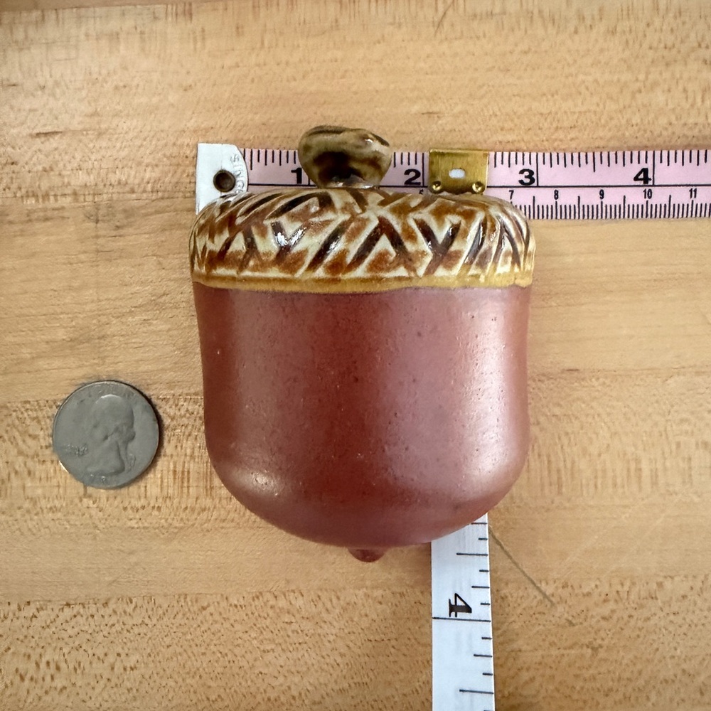 Ceramic Acorn Wall Decor Set